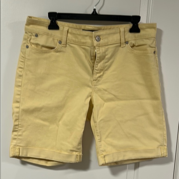 Talbots Pants - Talbots Yellow Women's Shorts